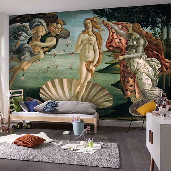 Wall Murals: Birth of Venus, Botticelli