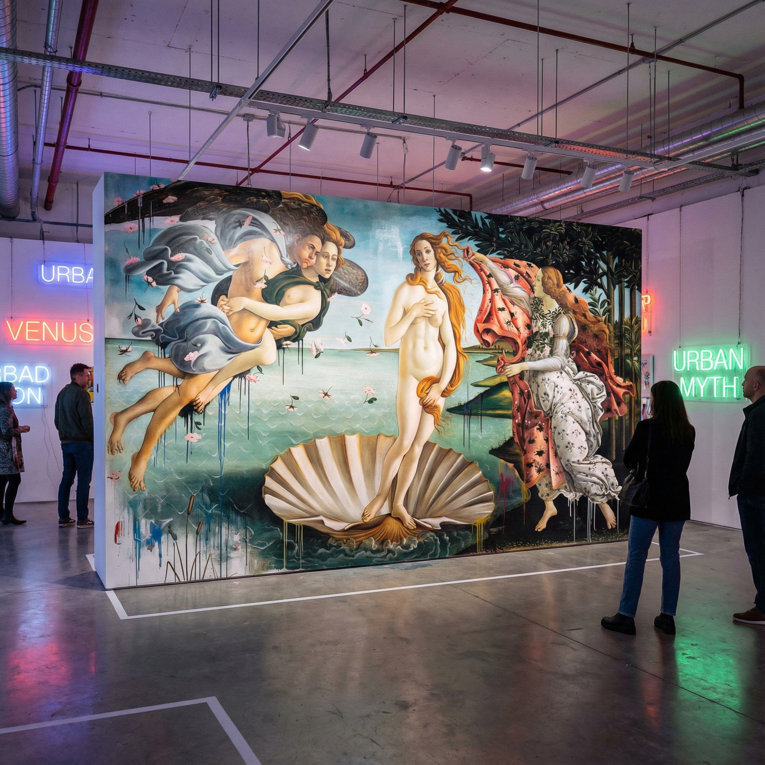 Wall Murals: Birth of Venus, Botticelli