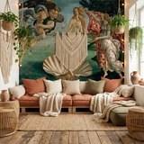 Wall Murals: Birth of Venus, Botticelli 17
