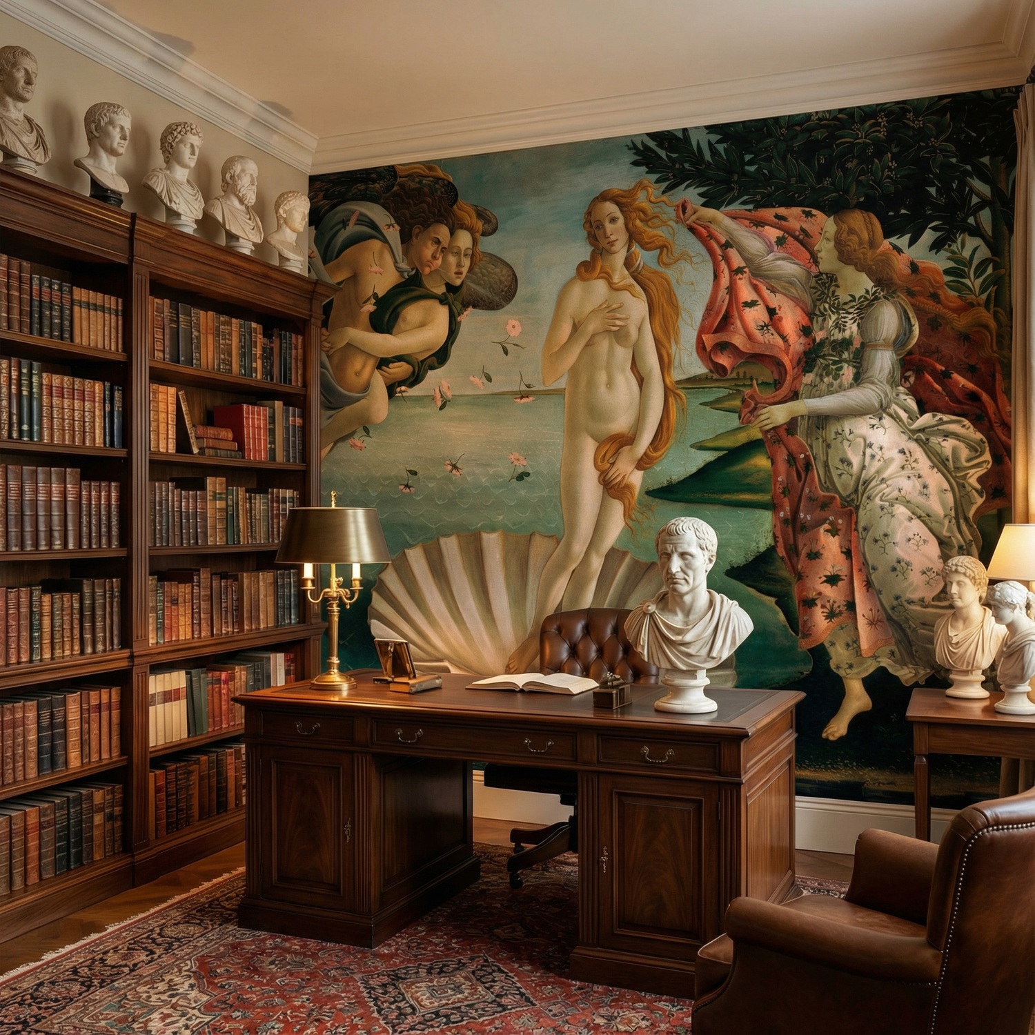 Wall Murals: Birth of Venus, Botticelli