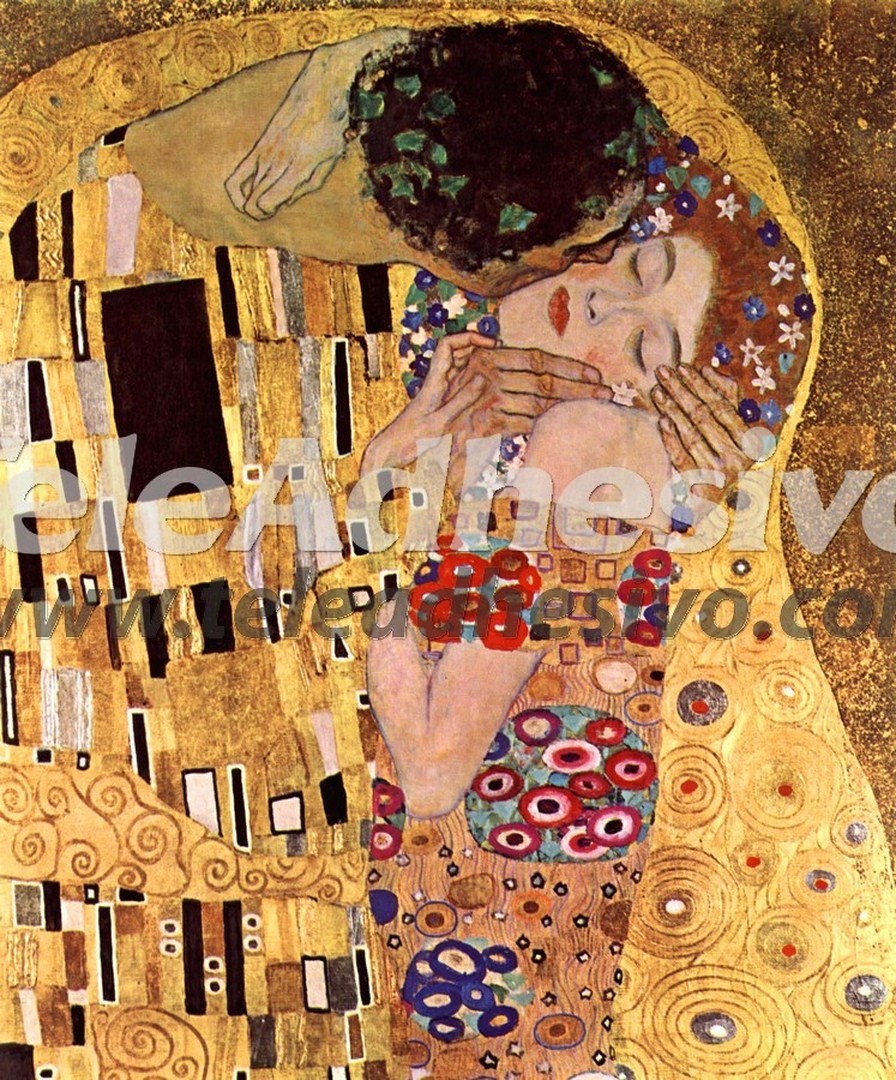 Wall Murals: The kiss, Klimt