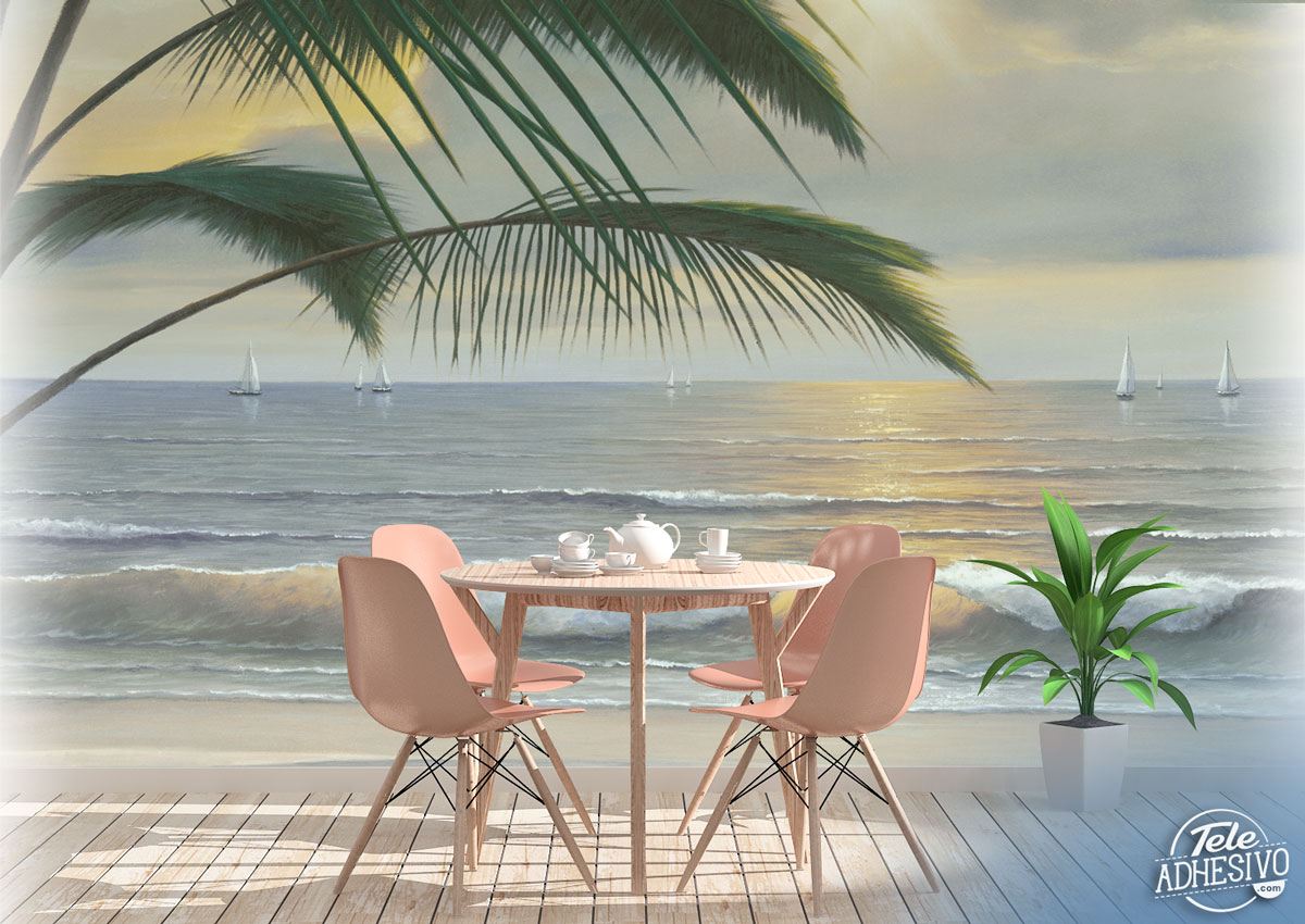 Wall Murals: Paradise, Diane Romanello