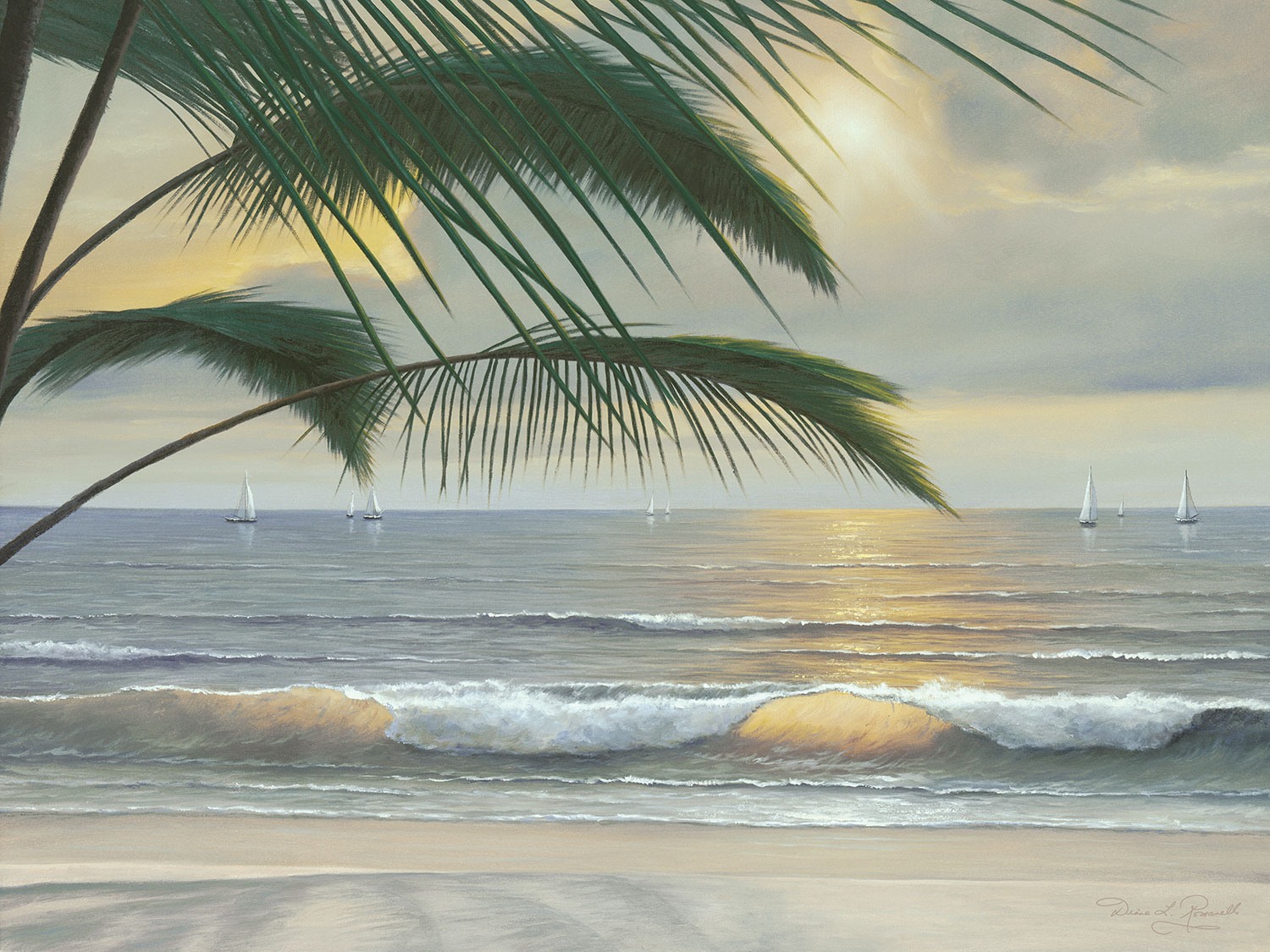 Wall Murals: Paradise, Diane Romanello