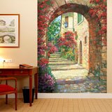 Wall Murals: St. Tropez Street, Howard Behren 2