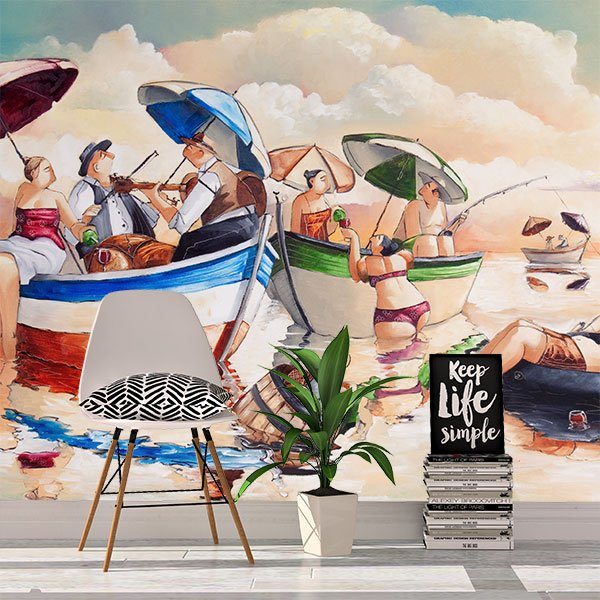 Wall Murals: Water lunch (Ronald West) 0