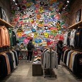 Wall Murals: StickerBomb mural 5