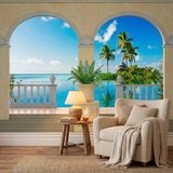 Wall Murals: Small island in the Caribbean 5
