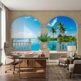 Wall Murals: Small island in the Caribbean 10