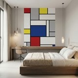 Wall Murals: Piet Mondrian 15