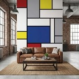 Wall Murals: Piet Mondrian 6