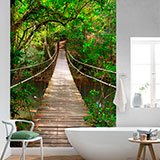 Wall Murals: Bridge in the Amazon 2