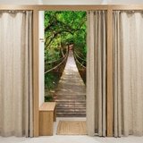 Wall Murals: Bridge in the Amazon 11