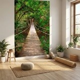 Wall Murals: Bridge in the Amazon 13