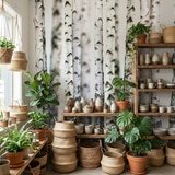 Wall Murals: Birch Forest 5