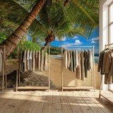 Wall Murals: Caribbean Palm Trees 11
