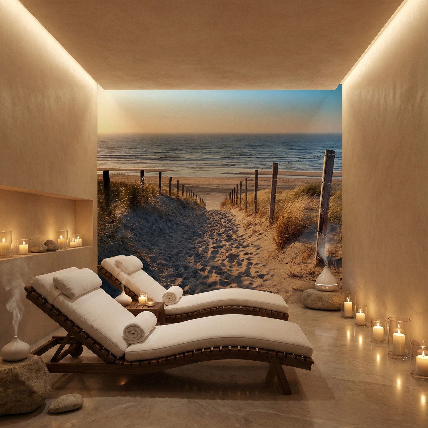 Wall Murals: On the way to the beach