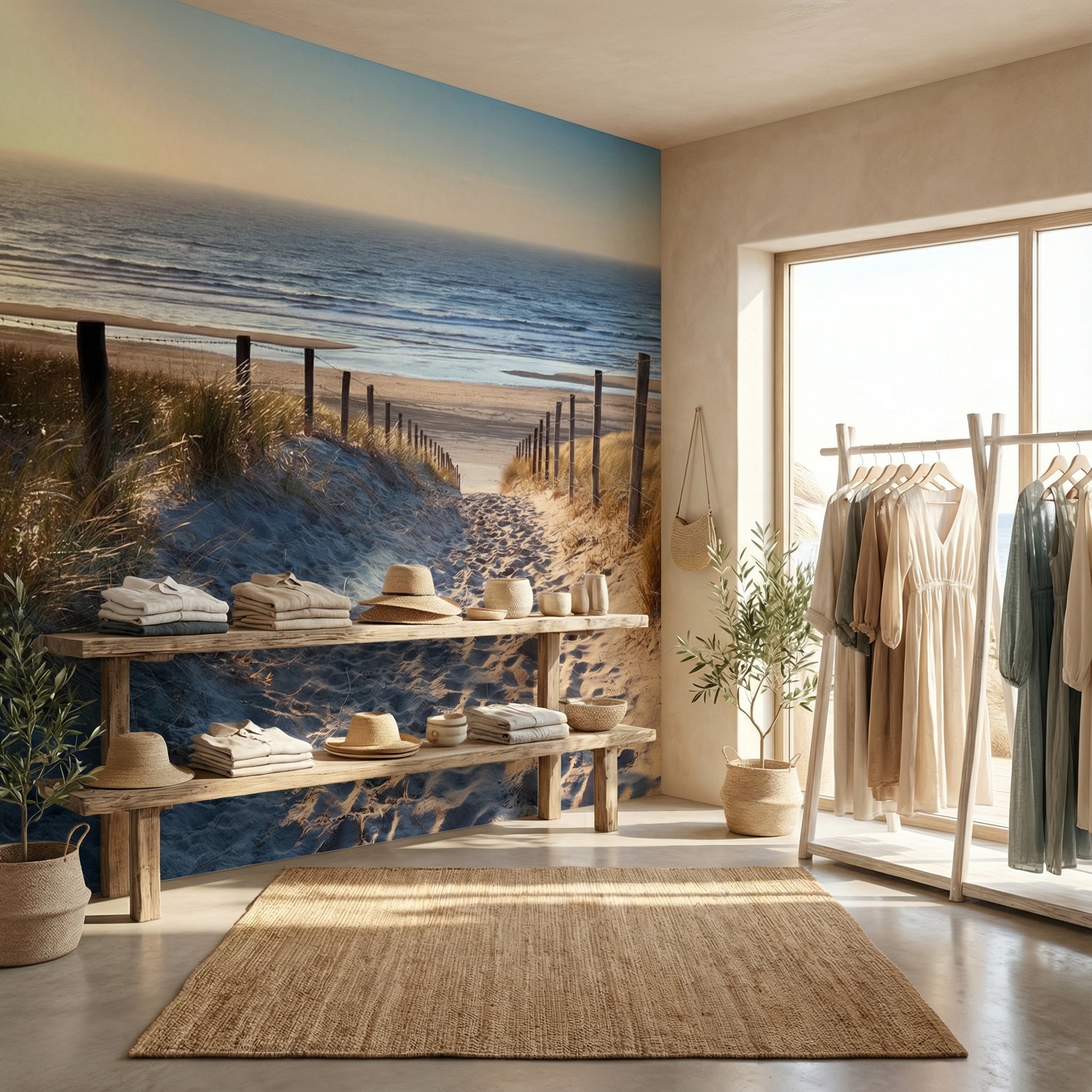 Wall Murals: On the way to the beach