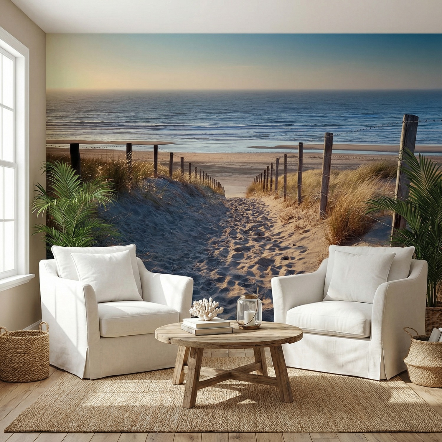Wall Murals: On the way to the beach