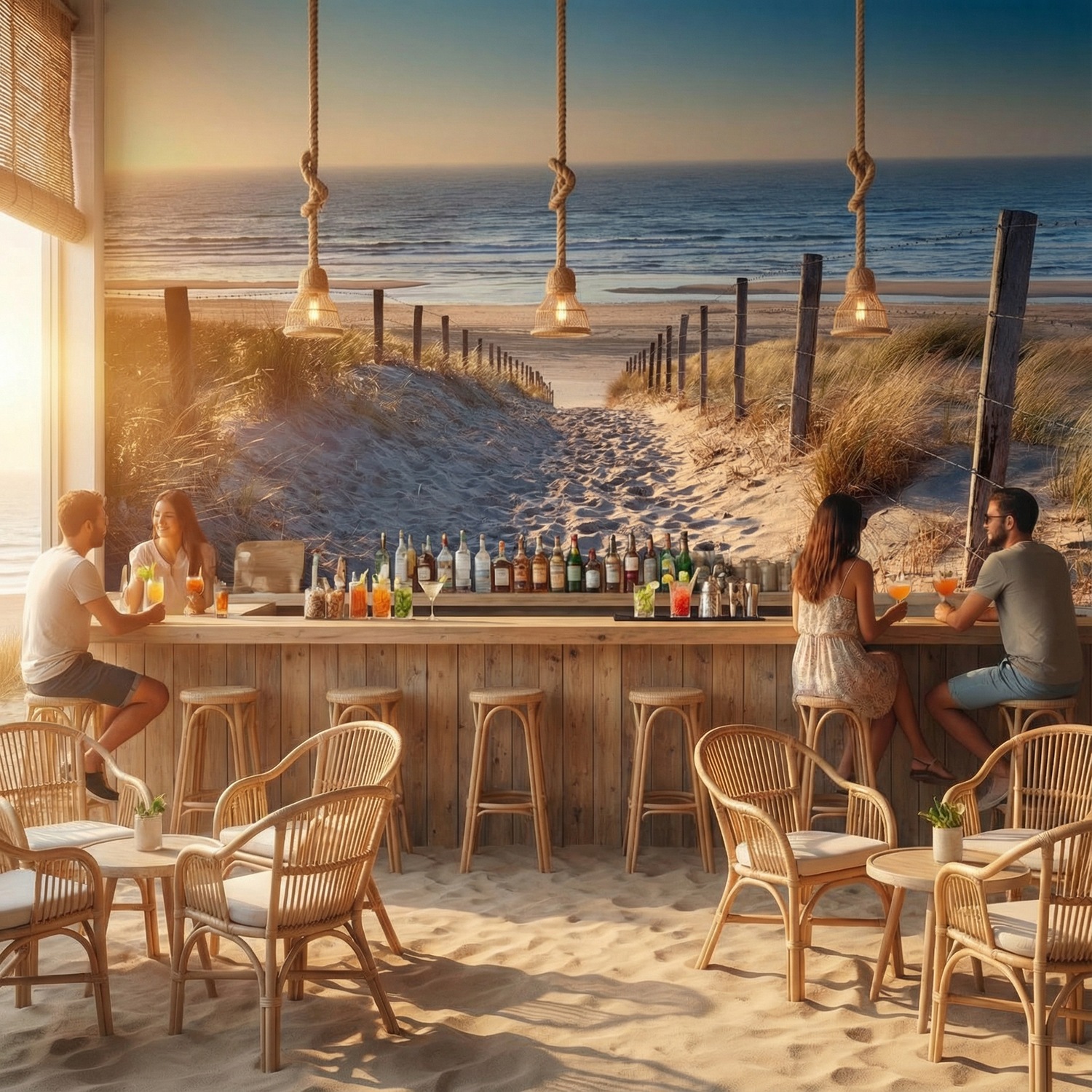 Wall Murals: On the way to the beach