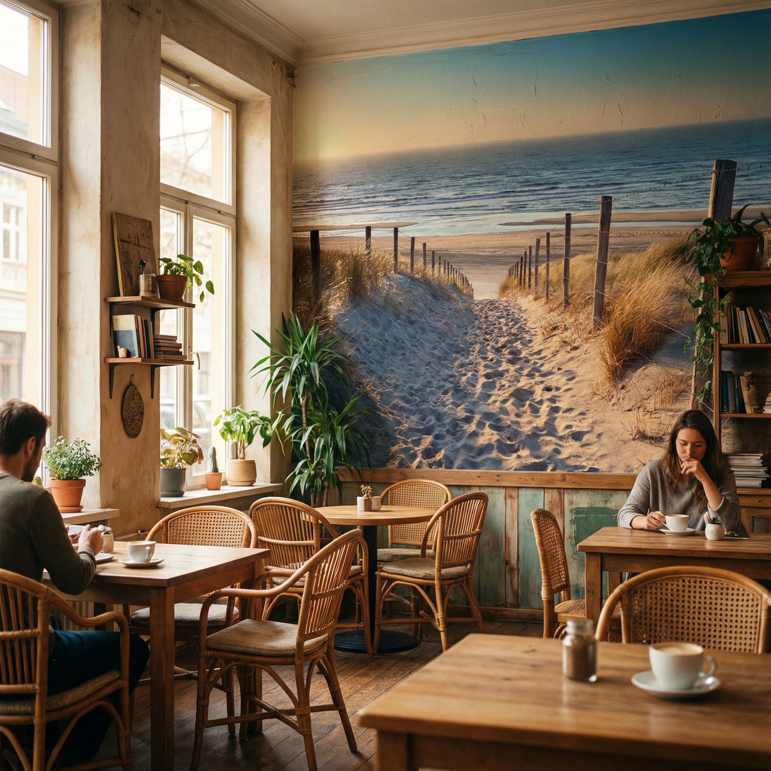 Wall Murals: On the way to the beach