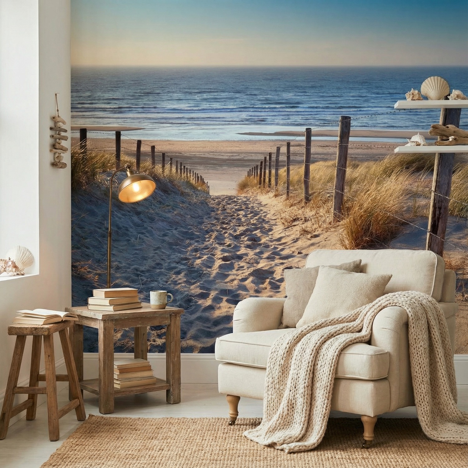 Wall Murals: On the way to the beach