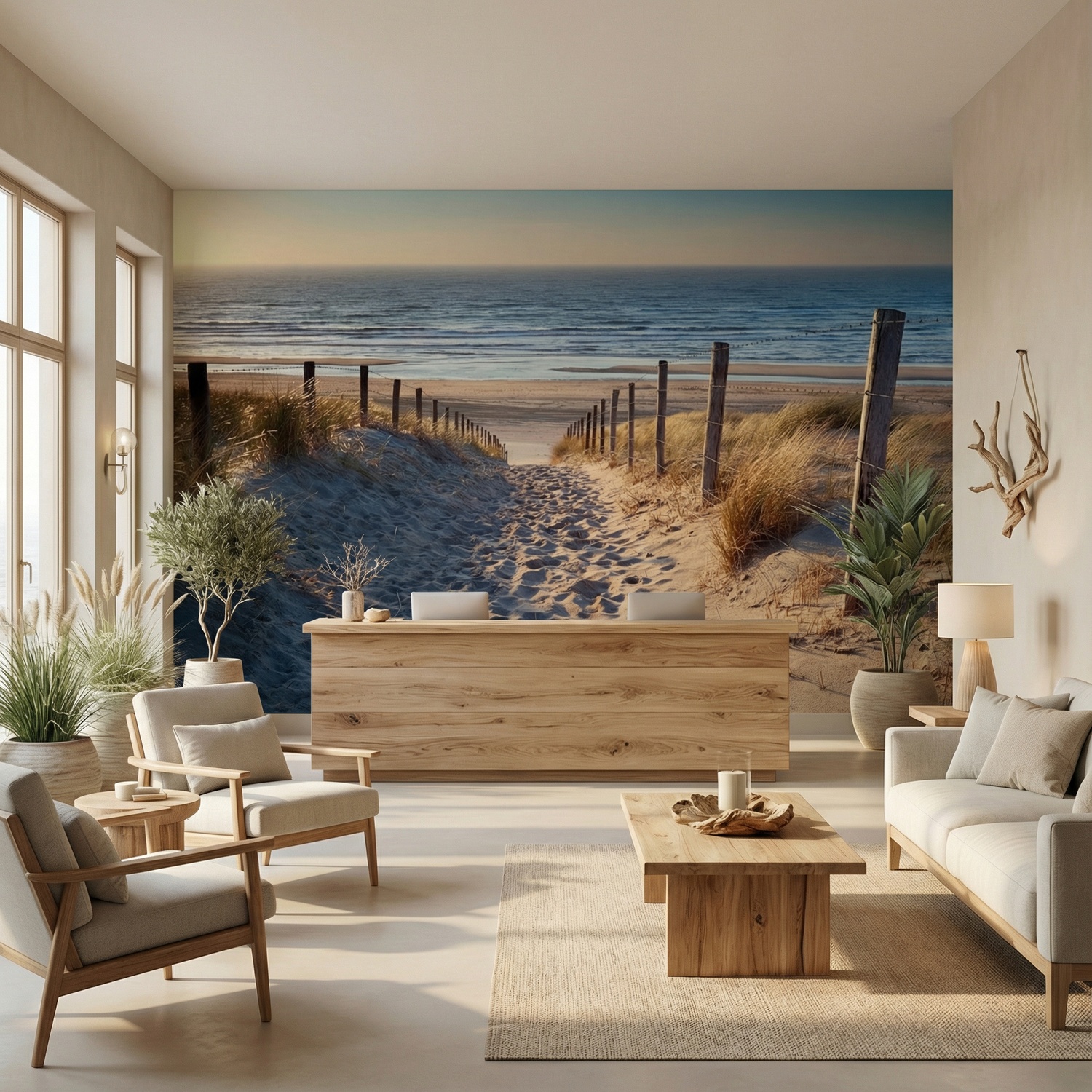 Wall Murals: On the way to the beach