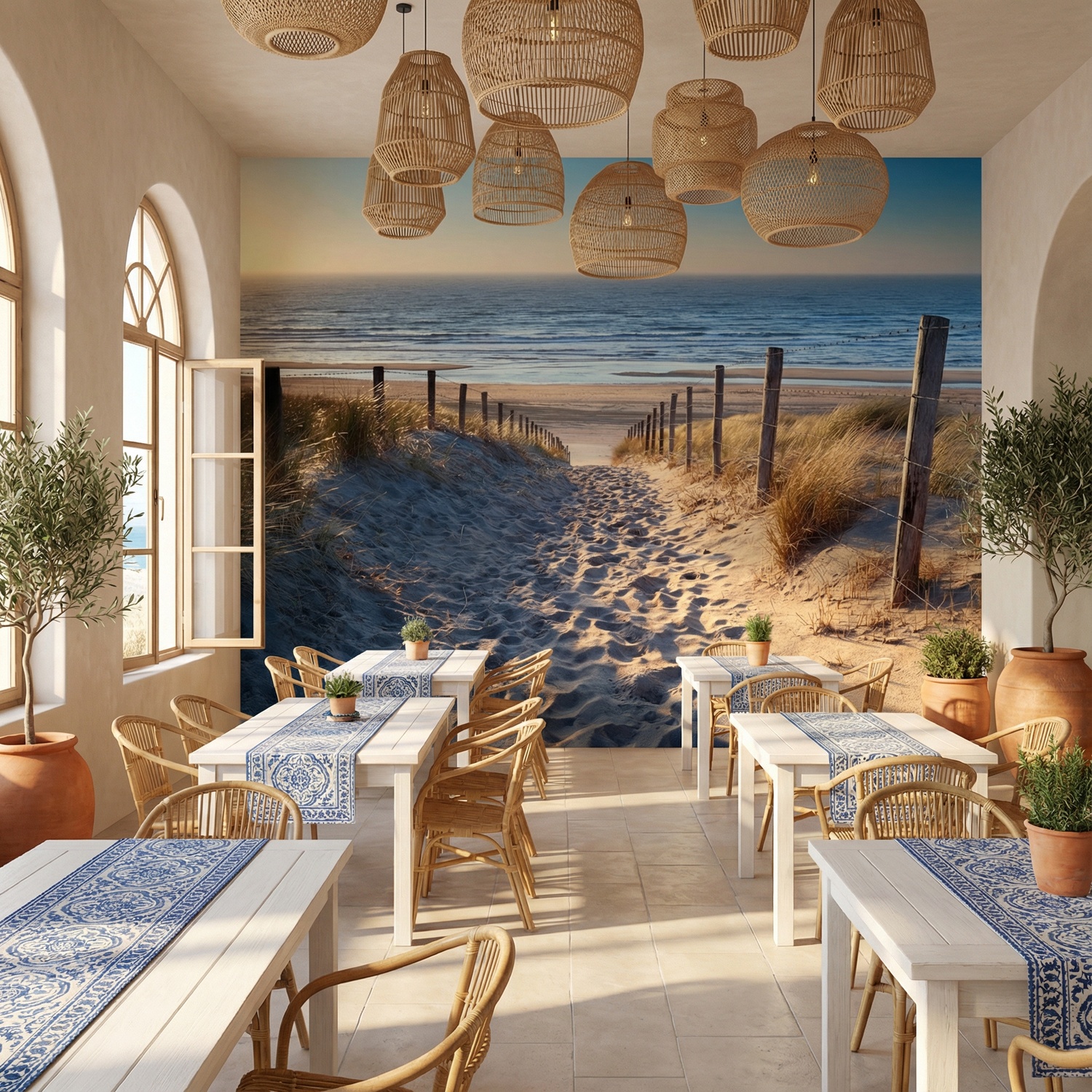 Wall Murals: On the way to the beach