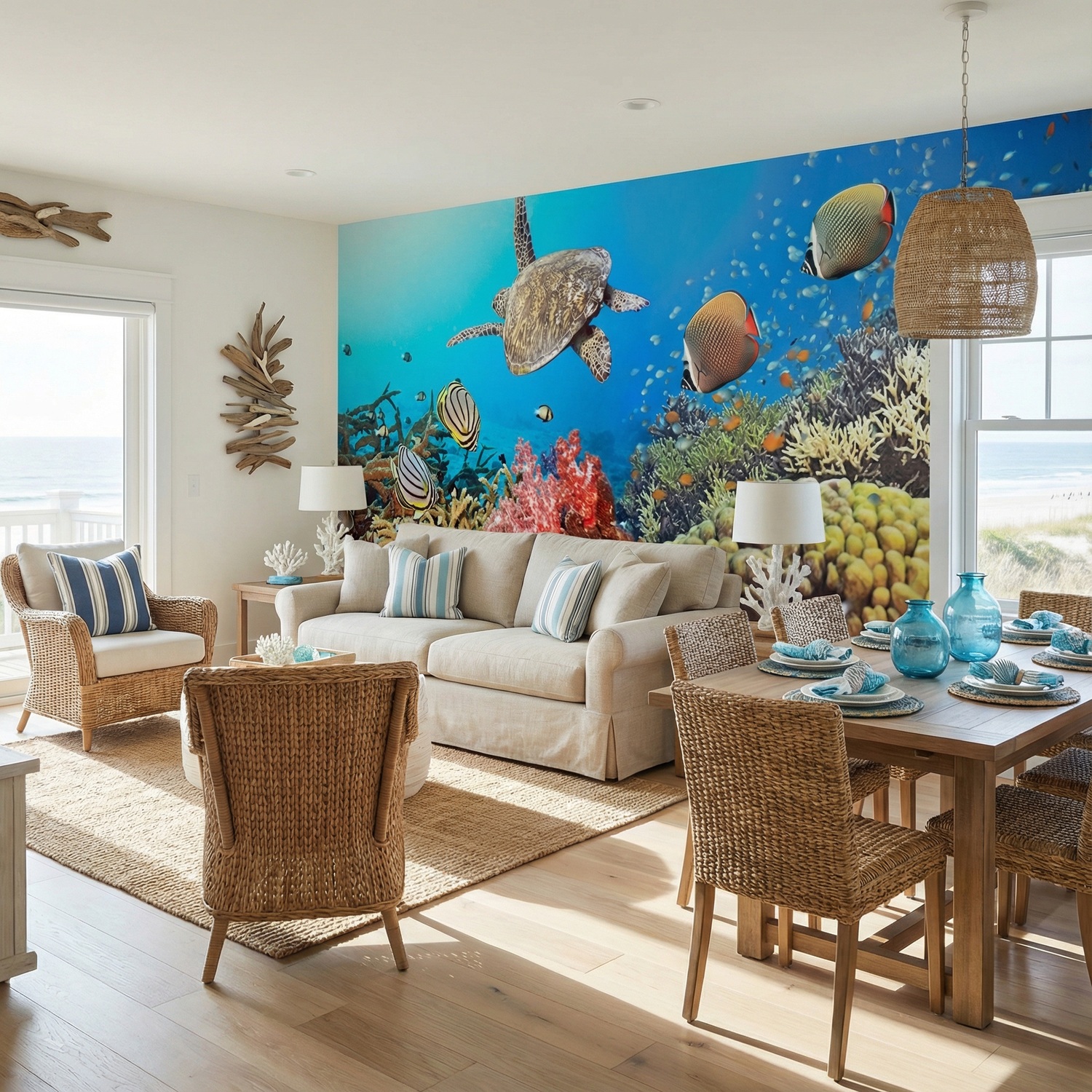 Wall Murals: Underwater Panorama