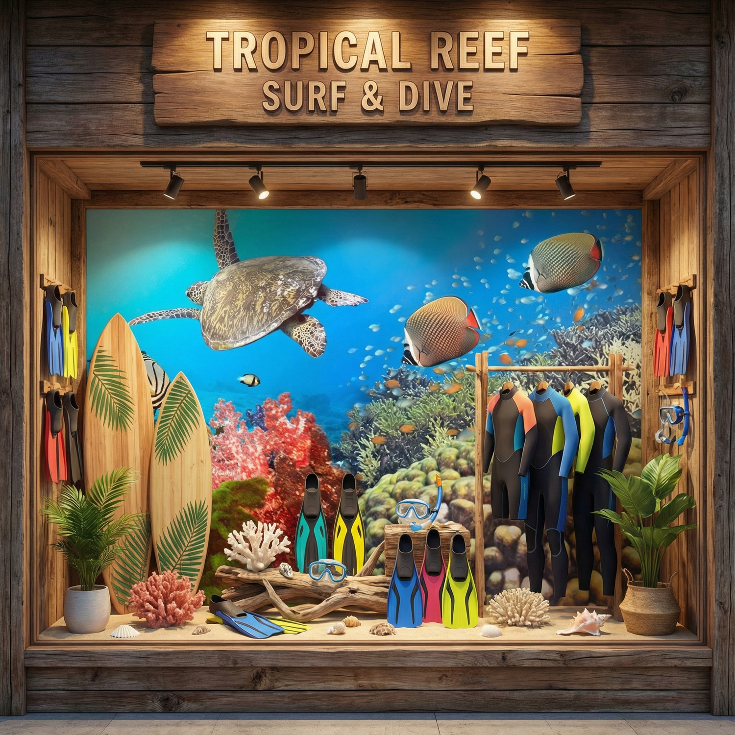 Wall Murals: Underwater Panorama