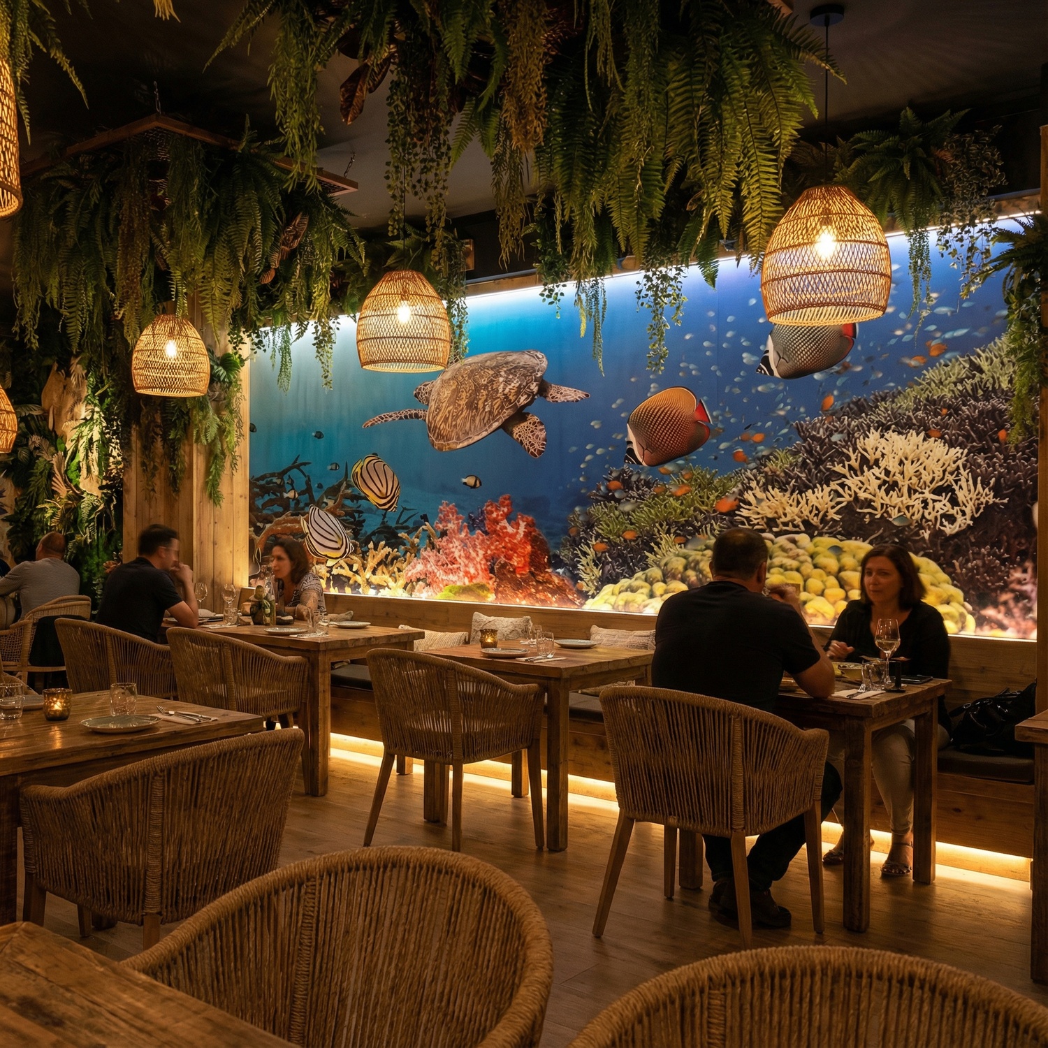 Wall Murals: Underwater Panorama