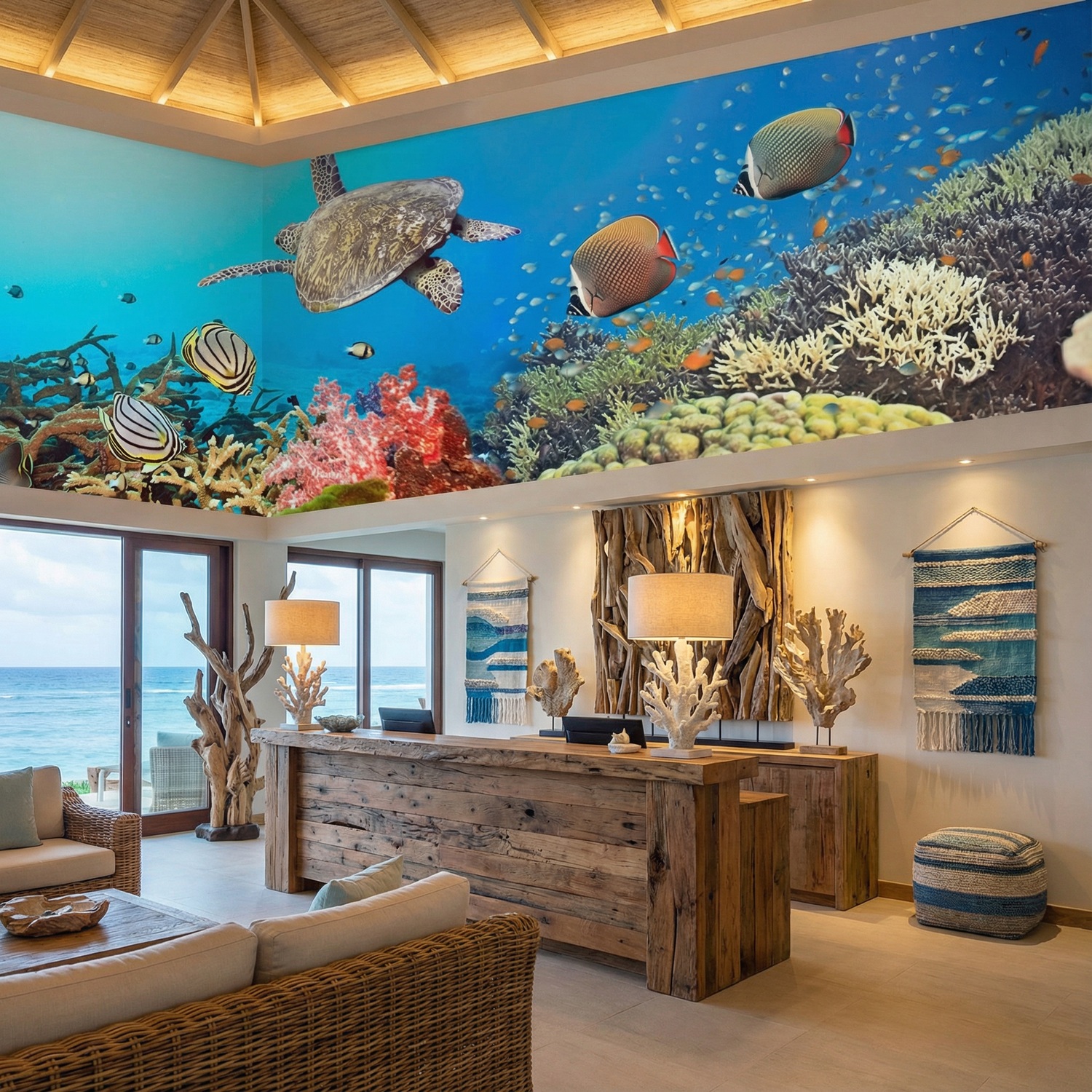 Wall Murals: Underwater Panorama
