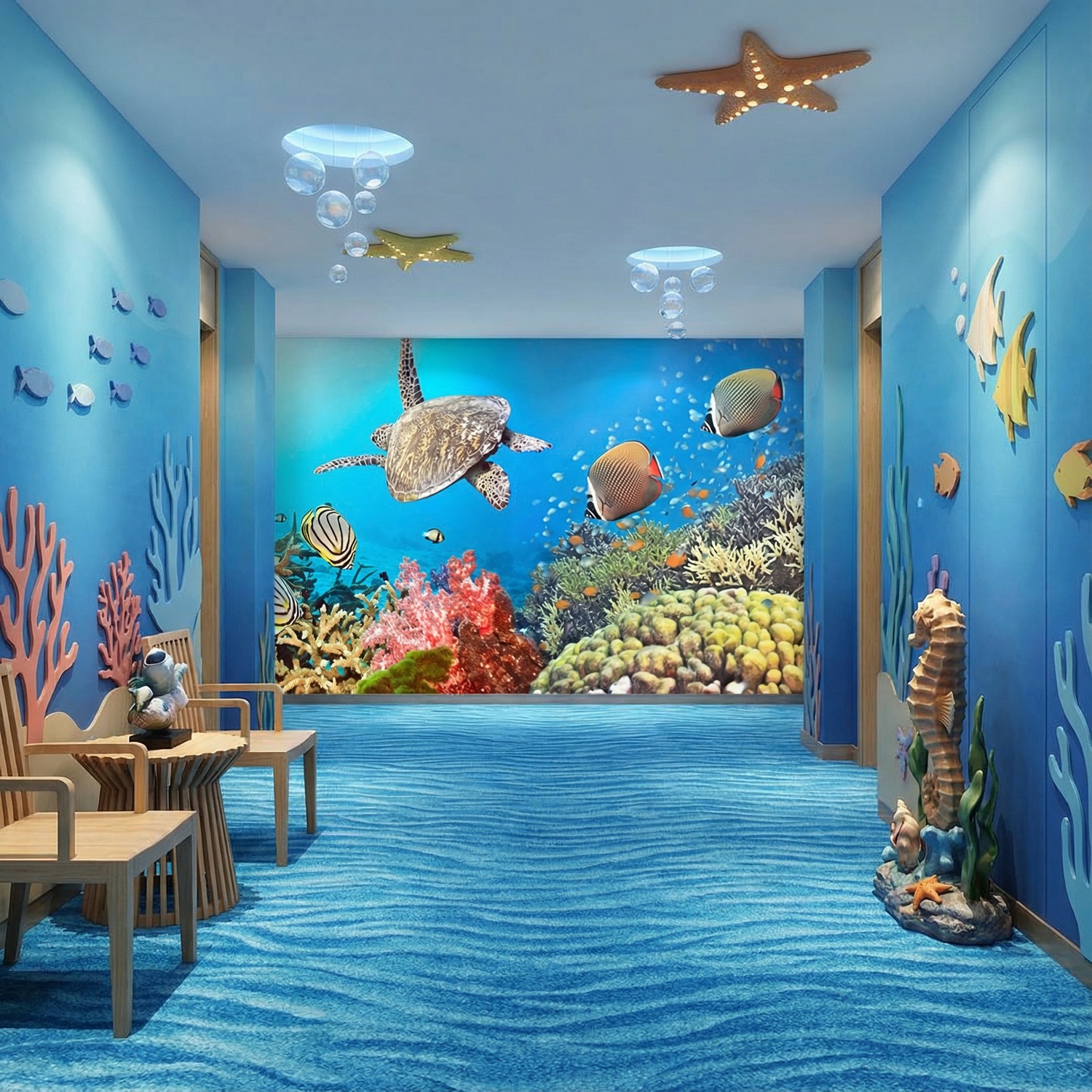 Wall Murals: Underwater Panorama