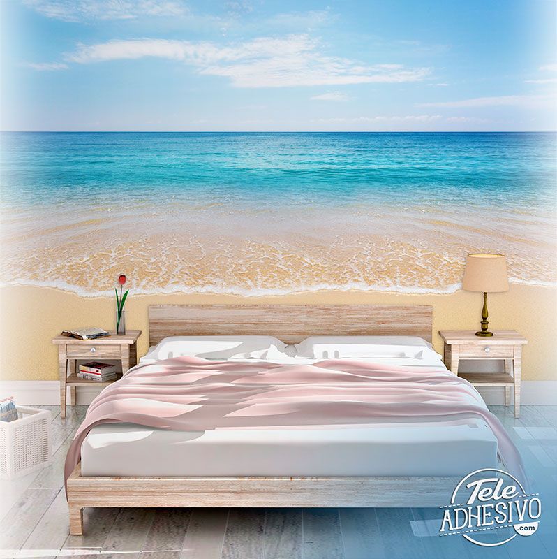 Wall Murals: Peace on the beach