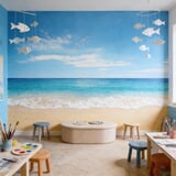 Wall Murals: Peace on the beach 11