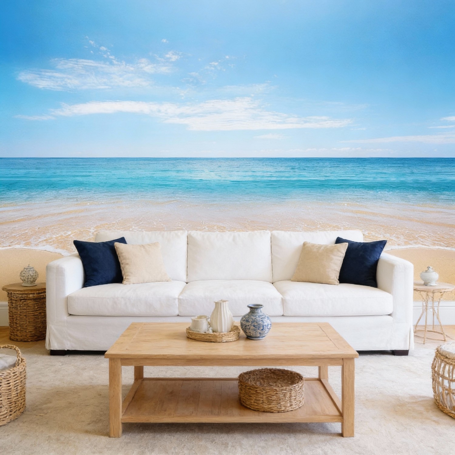 Wall Murals: Peace on the beach