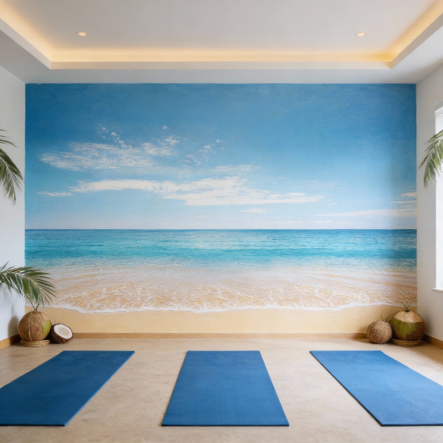 Wall Murals: Peace on the beach