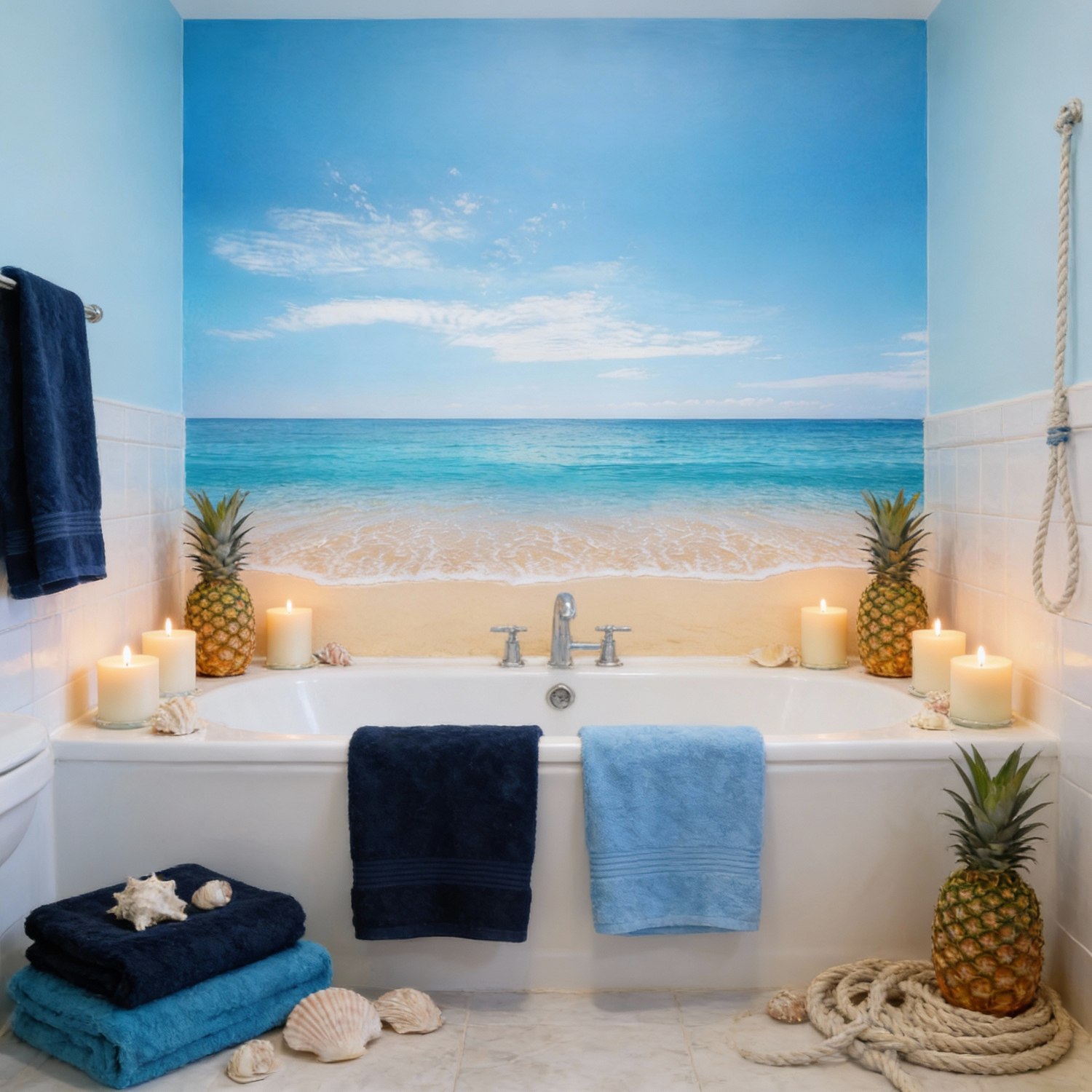 Wall Murals: Peace on the beach
