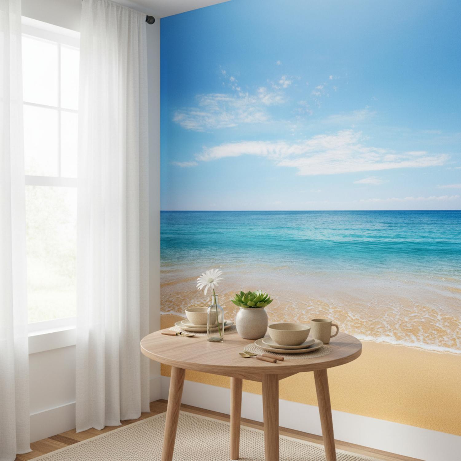 Wall Murals: Peace on the beach