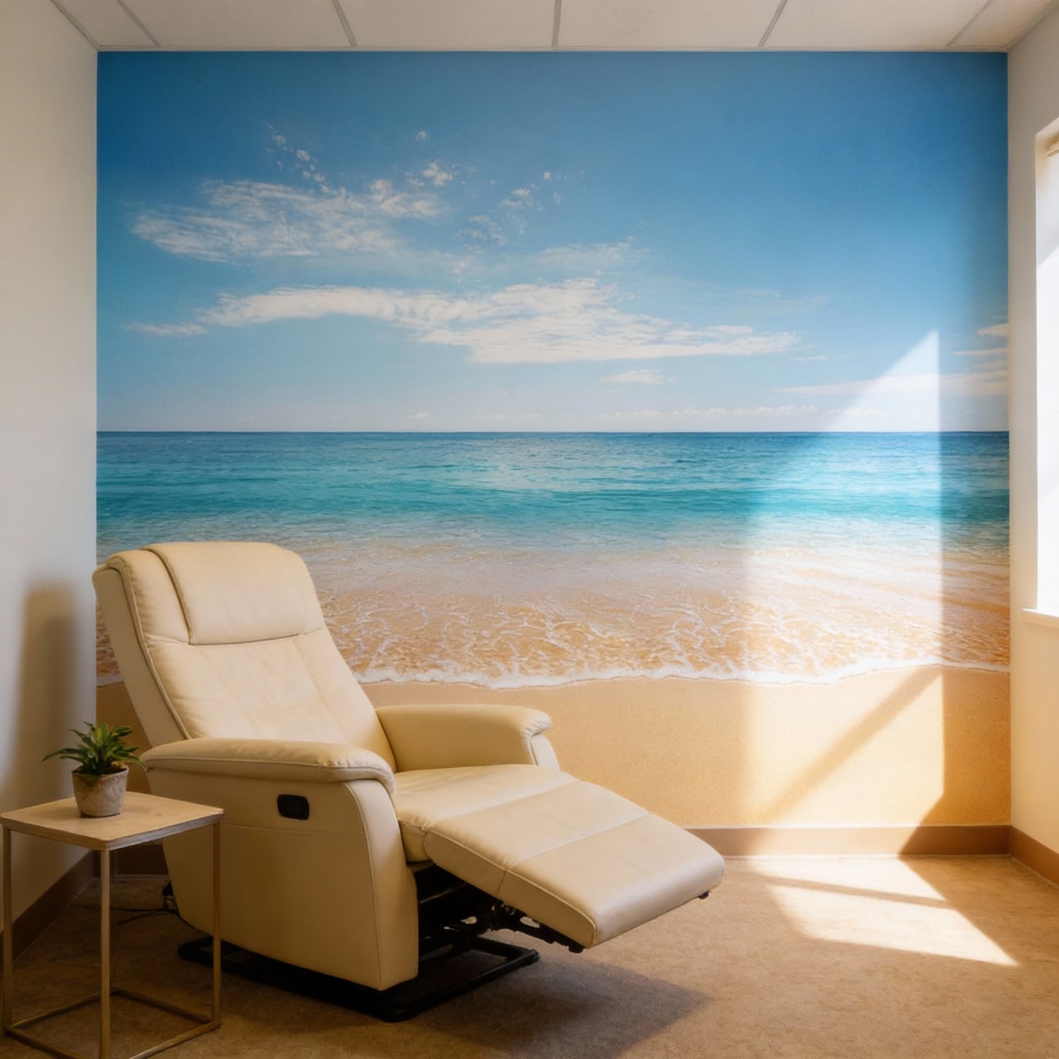Wall Murals: Peace on the beach