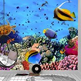 Wall Murals: Colors under the sea 2