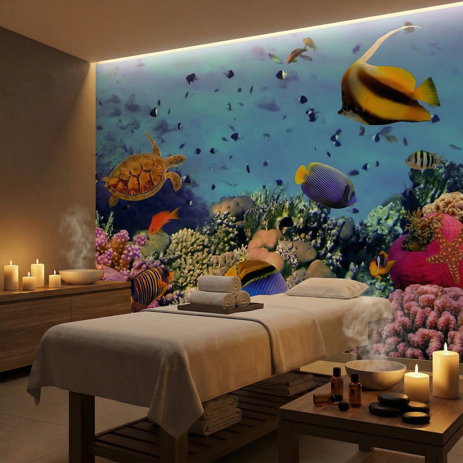 Wall Murals: Colors under the sea