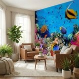 Wall Murals: Colors under the sea 14