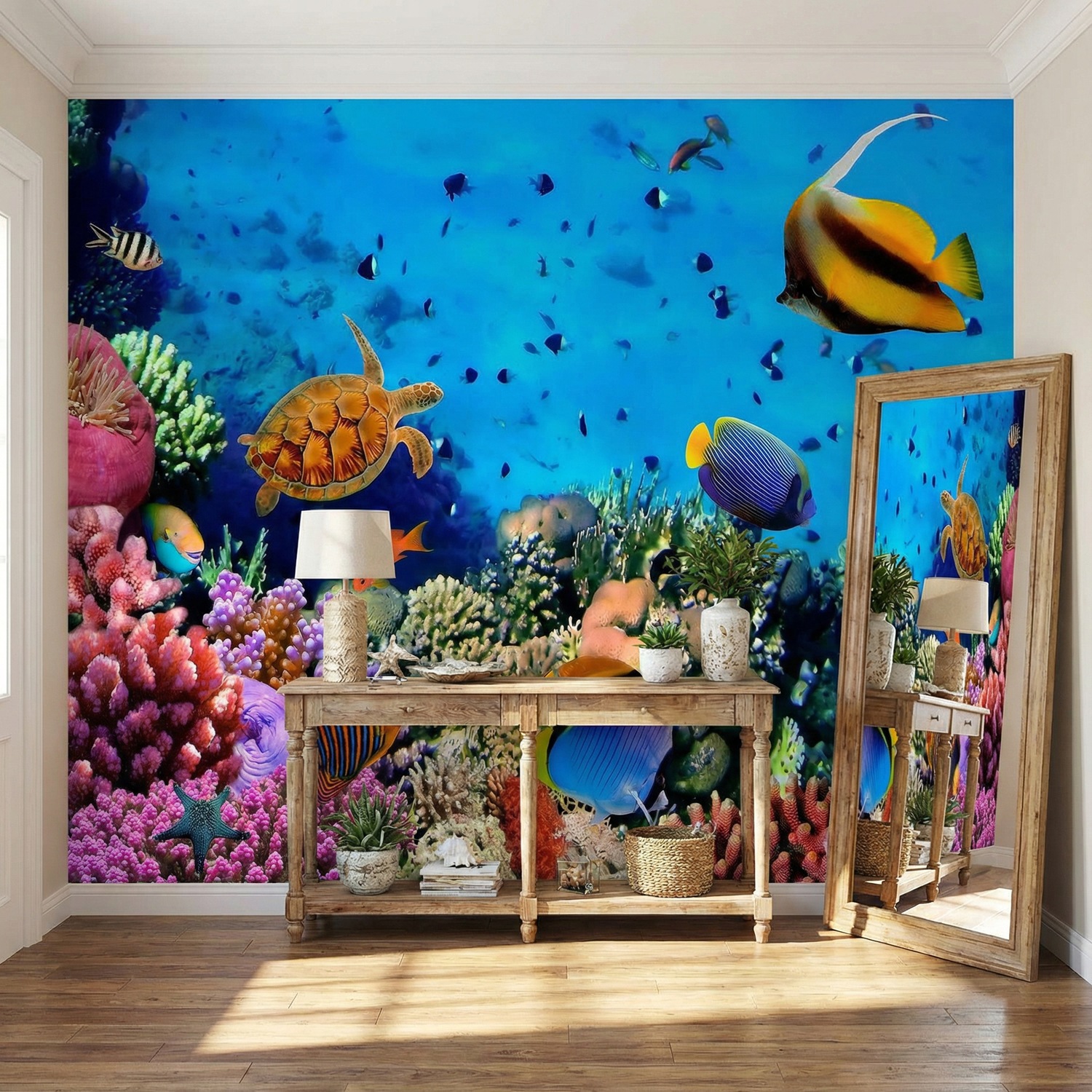 Wall Murals: Colors under the sea