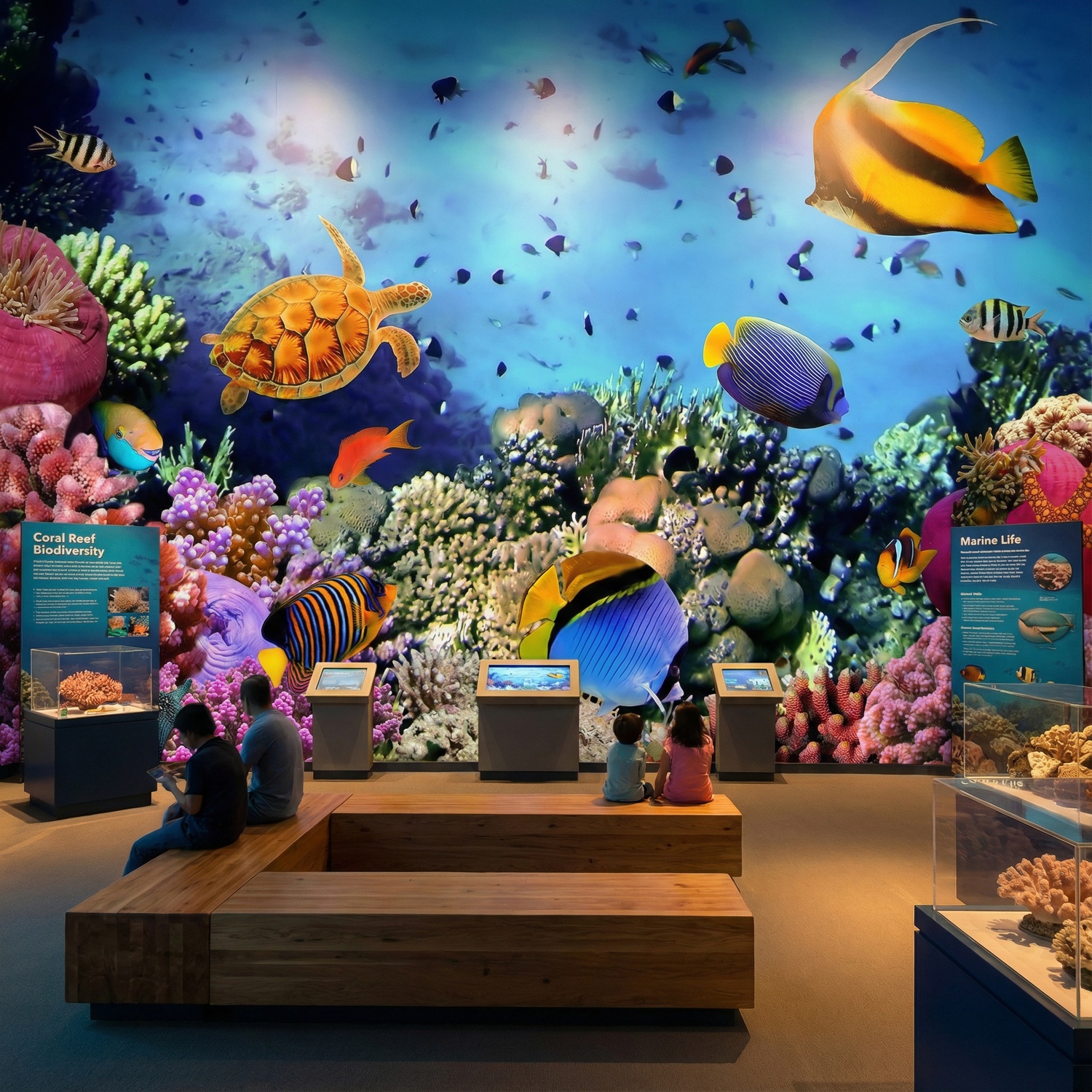 Wall Murals: Colors under the sea