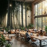 Wall Murals: Glow in the woods 14