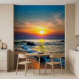 Wall Murals: Deep sunset 7