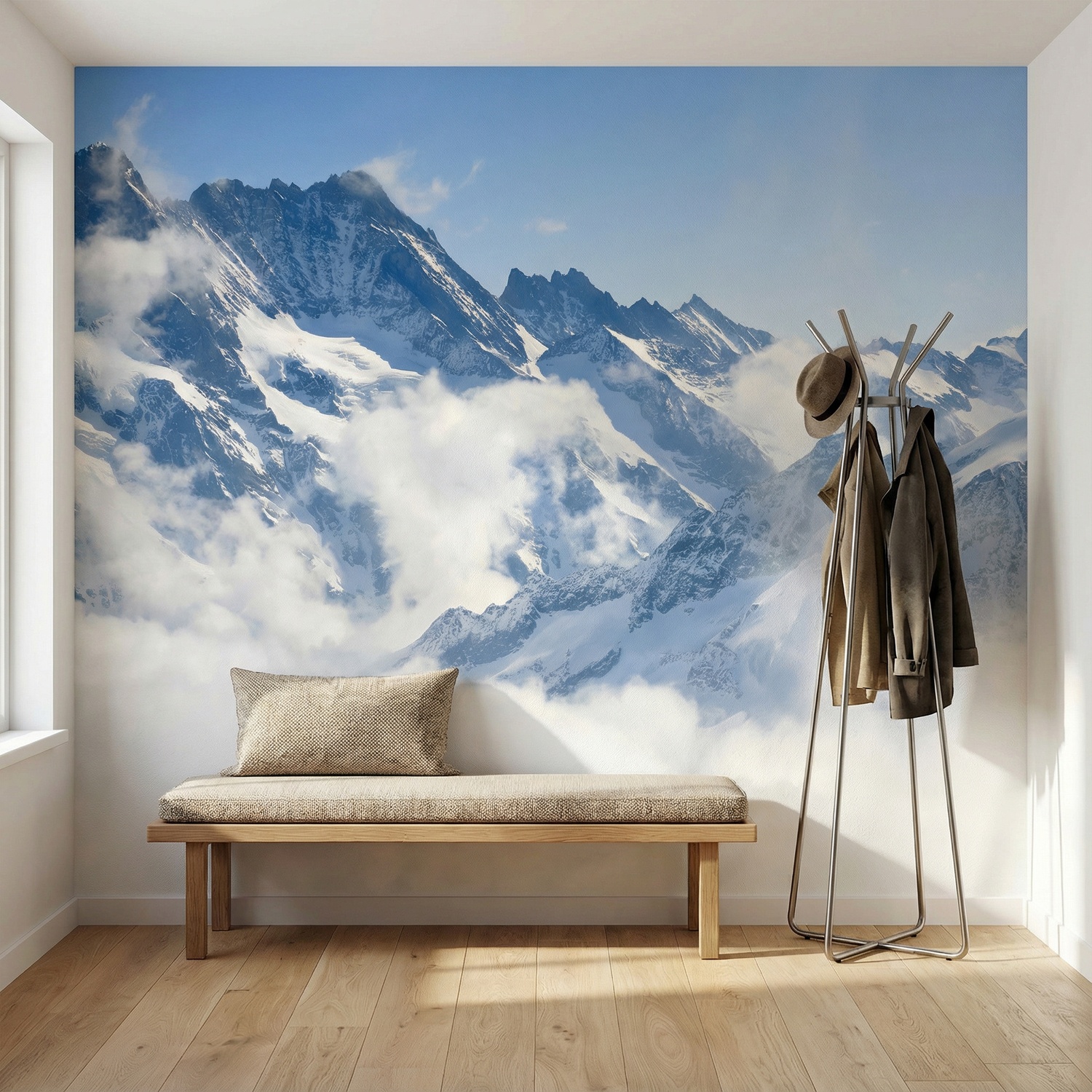 Wall Murals: Mountains above the clouds