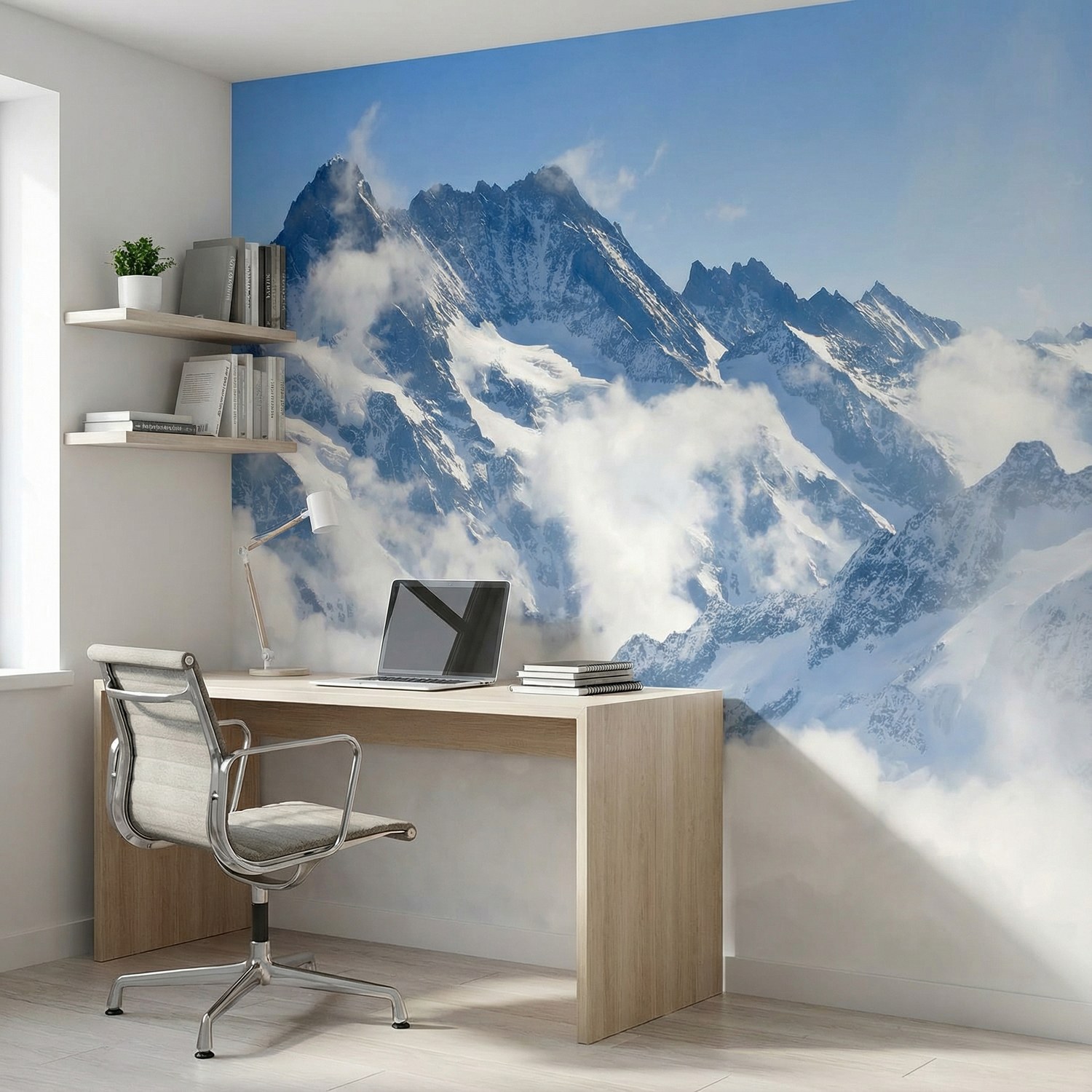 Wall Murals: Mountains above the clouds
