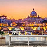 Wall Murals: Sant Angelo Bridge, Rome 2