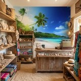 Wall Murals: Cuban Beach 17